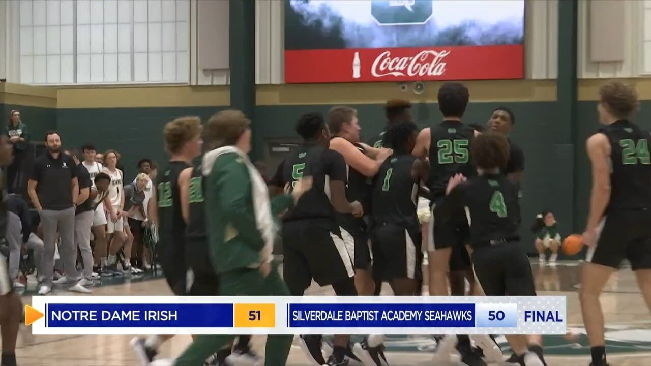 Notre Dame wins high school hoops thriller; Silverdale Baptist Academy Girls win over Irish